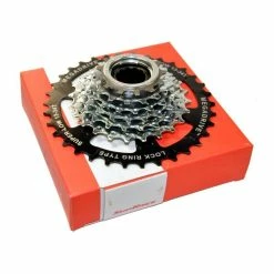 Roue Libre Vélo - 7 Vitesses - 13x34 - Couleur Noir Et Argent - Avis / Test