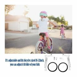 Sonew Roues Latérales Roue D'Entraînement à Vélo à Vitesse Variable Réglable Pour Vélos D'Enfant De 16 'à 22'(Argent) - Avis / Test