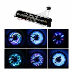 SYH10552-32 LED Moto Vélo Vélo Roue De Vélo Signal Pneus Spoke Lumière 21 Changements ZXCD0341 - Avis / Test