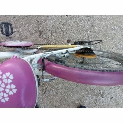 Vélo Urbain Autre Marque -Vélos de route électriques soldes magasin velo fille 20 pouces decatlhon 100 percent girl rose et blanc 3