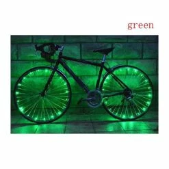 Vélo Lampe De Poche LED Pour Vélo 20 Vélo Jante Lumières LED étanche Roue A Parlé Lumière 2.2m Chaîne Fil Lampe Vél Gr - Avis / Test