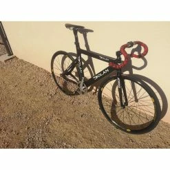 Vélo De Piste 100% - 54 6 Vélo De Piste 100% - 54 -Vélos de route électriques soldes magasin velo piste dolan arc carbone l 2